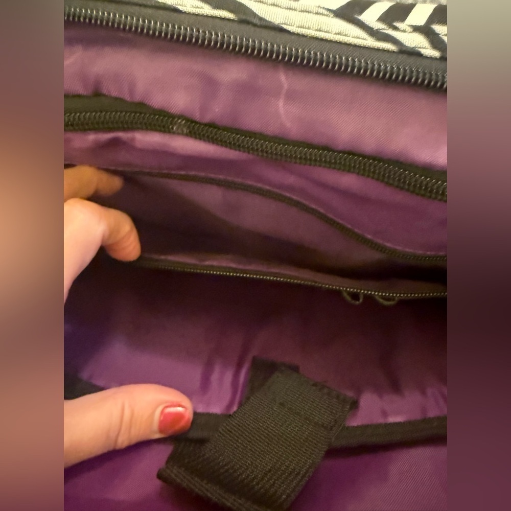 Calpak Zebra Print Carry-On Bag - Picture 15 of 16